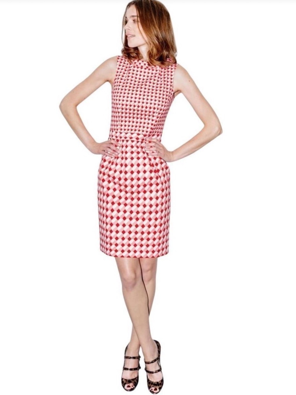 NWOT Boden Martha Retro Sheath Dress (8)